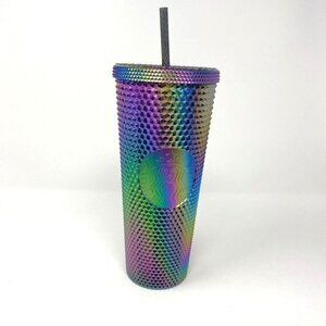 Starbucks Halloween 2023 Oil Slick Rainbow Iridescent Venti Tumbler 24oz